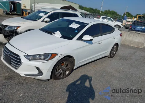 2018 Hyundai Elantra Sel из США, поврежденный, VIN 5NPD84LF8JH355441